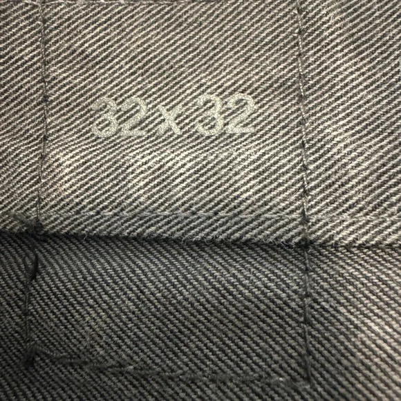 Gap Men’s 1969 premium slim jeans - gray (states navy) - 32x32 - Picture 3 of 5